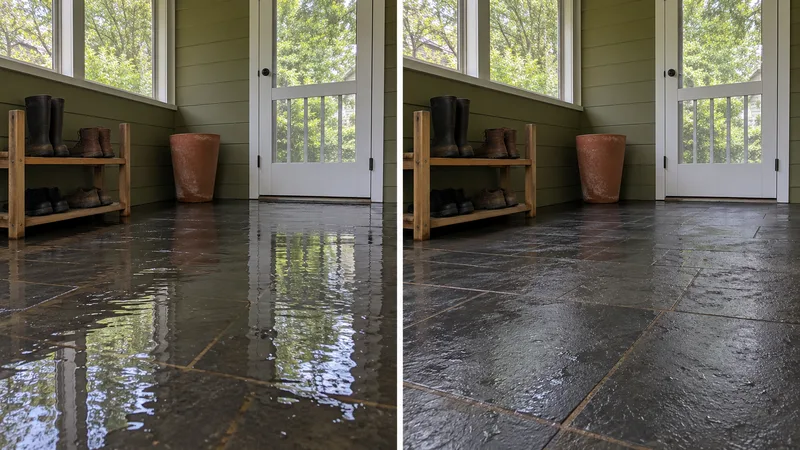 Original conceptual before-and-after bulk water extraction
