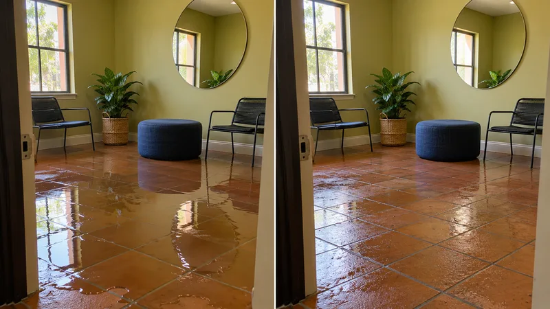 Original conceptual before-and-after bulk water extraction