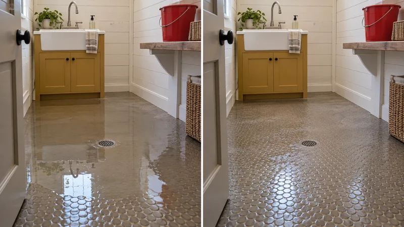 Original conceptual before-and-after bulk water extraction